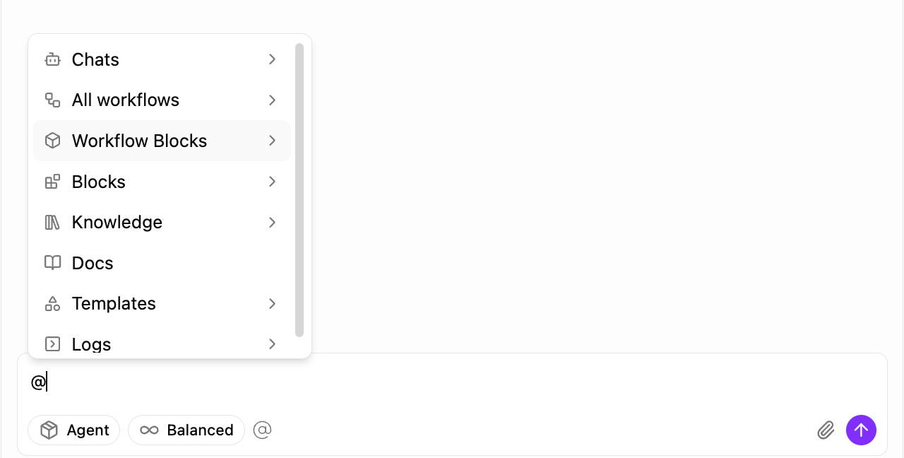 MyPilot context menu showing available reference options
